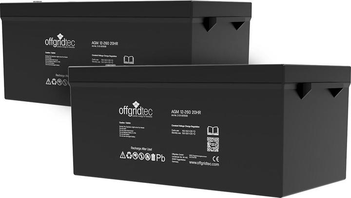 Image du produit Offgridtec ® Autark XXL-Master 24V 1200W Système solaire - 3000W AC Puissance (1200 W)