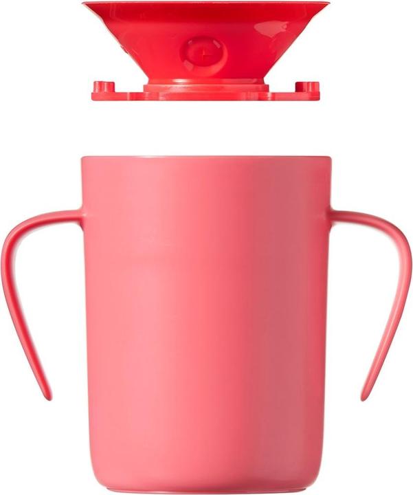 Image du produit Tommee Tippee 360 ° Eleiflow Cup avec poignées de 200 ml, rose, 1 pièce