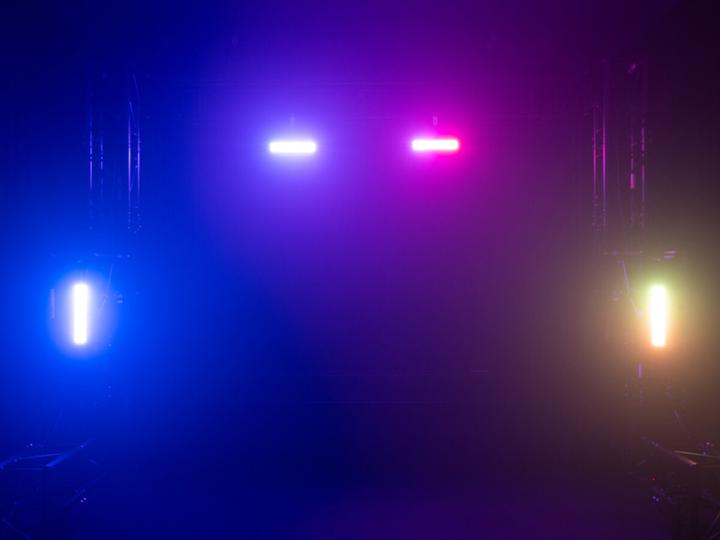 Actual product image Eurolite LED IP PIX Strobe RGB CW+WW