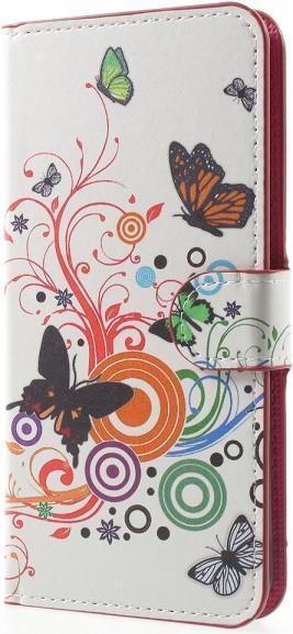 Produktbild Leder Bookcover Hülle mit Muster