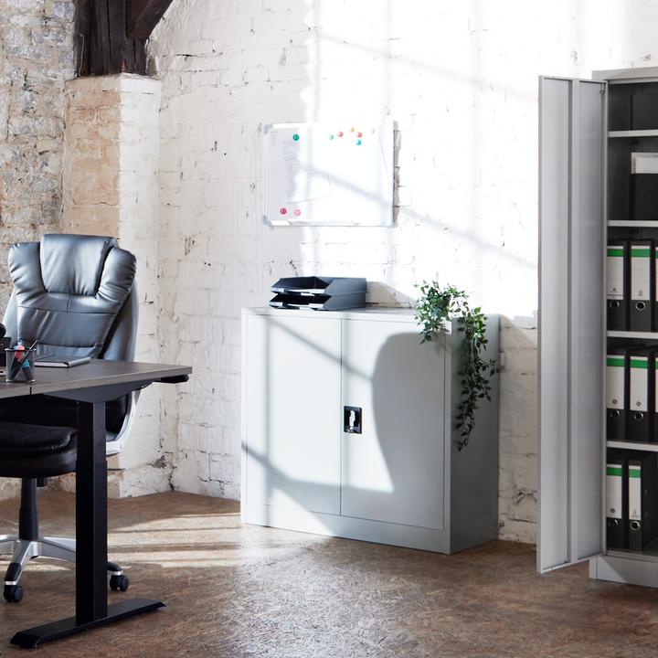 Actual product image tectake Filing cabinet with 3 shelves (90 x 40 x 90 cm)