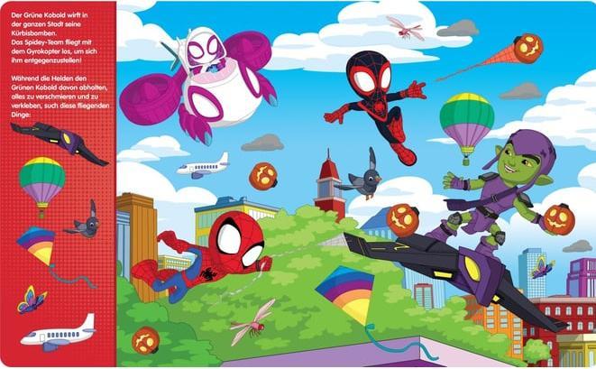 Produktbild Marvel Spidey und seine Super-Freunde - Verrückte Such-Bilder, gross - Wimmelbuch - Pappbilderbuch (Deutsch, Phoenix International Publications Germany GmbH, 2022)