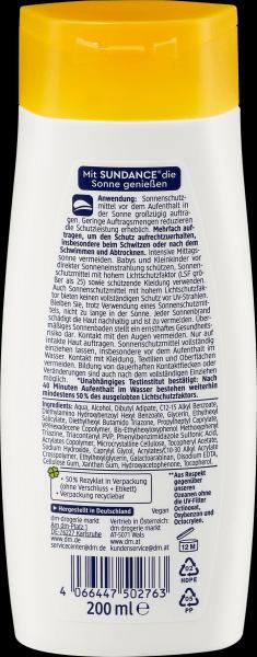 Produktbild dm Sundance Kids MED Ultra Sensitiv (Sonnenmilch, SPF 50+, 200 ml)