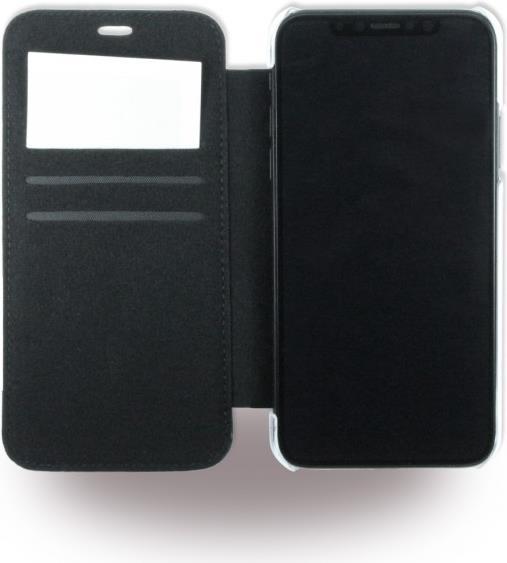 Actual product image BMW Bi-Material Series Carbon Bookcover Case (Apple iPhone X)