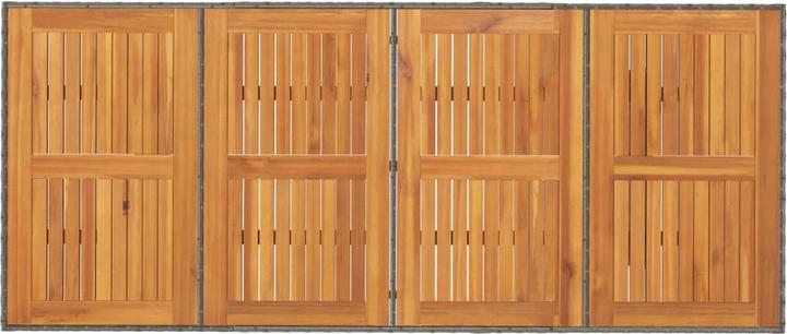 Immagine prodotto VidaXL Tavolo da giardino con piano 190 x 80 x 74 cm (80 cm)