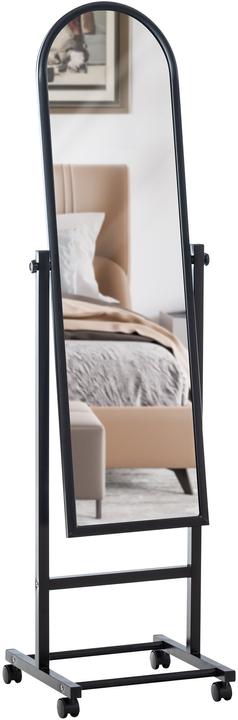Produktbild CLP Standspiegel Evoir, schwarz (39 x 151 cm)