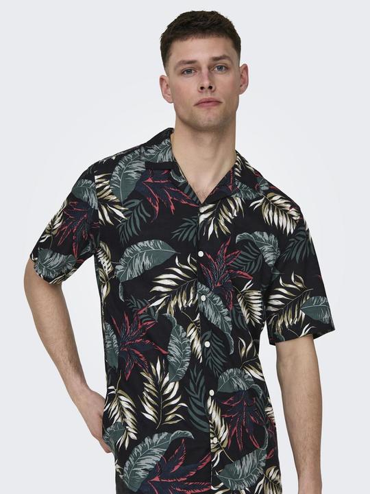 Produktbild Only & Sons Normal geschnitten Resort Kragen Hemd Hemd (S)