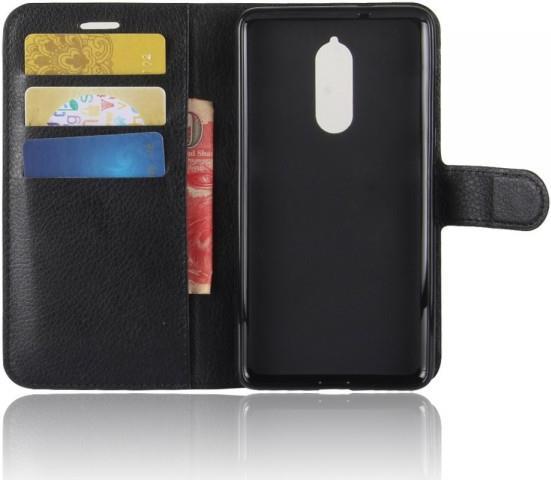 Actual product image Classic leather case with litchite texture