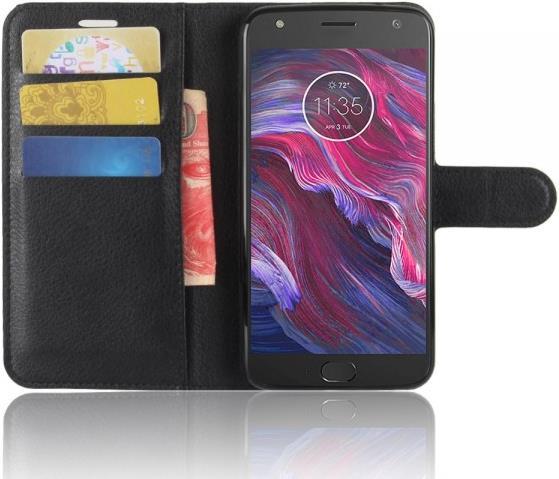 Actual product image Classic leather case with litchite texture