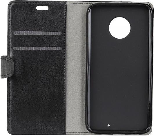 Actual product image Crazy Horse Leather Book Cover Case