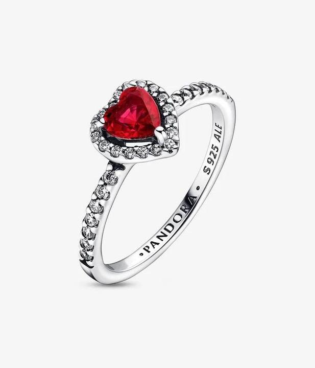 Produktbild Pandora Rotes Herz (52, 925 Silber)