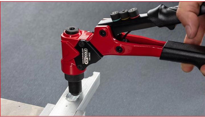 Image du produit KS Tools Jeu de pinces à riveter manuelles 3 en 1 (305 mm)