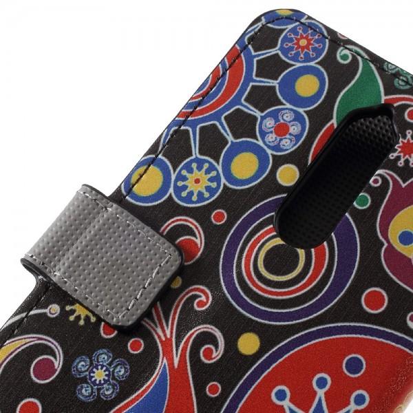 Actual product image Leather cover with pattern