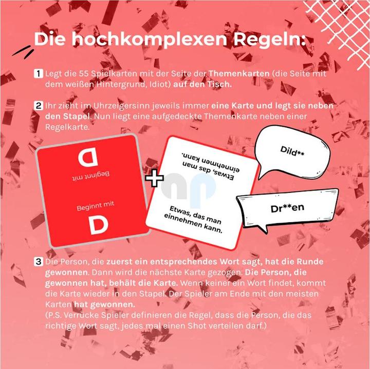 Produktbild More is more Blackout - JGA Edition - Das Partyspiel für Freunde, Familie und Feinde (Deutsch)