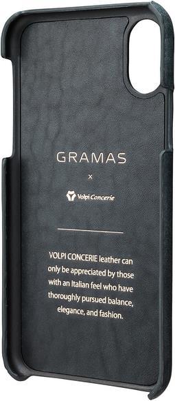 Image du produit Gramas TOIANO Étui en cuir italien véritable (Apple iPhone X)