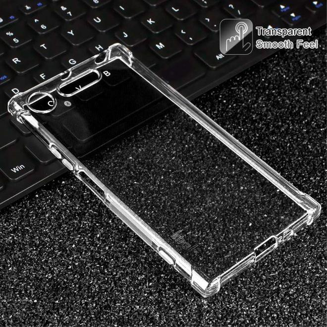 Actual product image Imak Anti-Shock plastic cover including protective film (Sony Xperia XZ1)