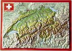 Image du produit Carte postale en relief Suisse