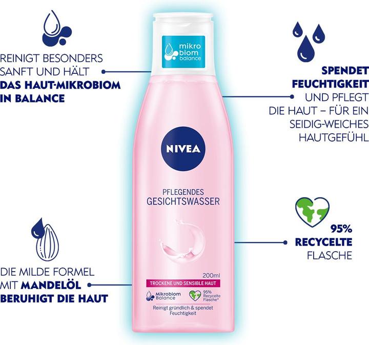 Produktbild NIVEA Pfl. Gesichtswasser (Puder, 200 ml)