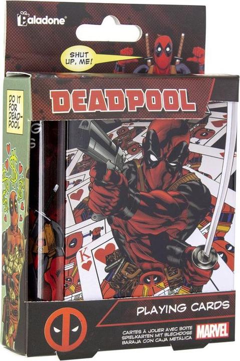 Image du produit Paladone Products Deadpool: Jouer aux cartes - 54 cartes