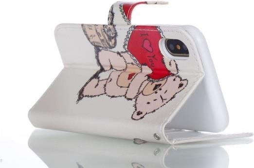 Image du produit Couverture en cuir avec motif (Apple iPhone X)