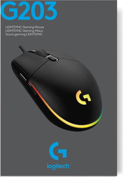 Actual product image Logitech G G203 Lightsync (Cable)
