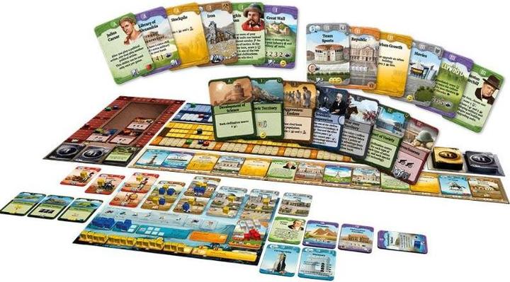 Actual product image Czech games edition CZ067 - Through the Ages, card game, 2-4 players, ages 14+, (DE edition) (German)