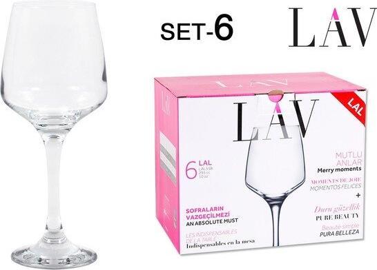 Immagine prodotto Gurallar Artcraft Bicchiere da vino bianco, 0,29L (29 cl, 6 Occhiali, Bicchieri da vino bianco)