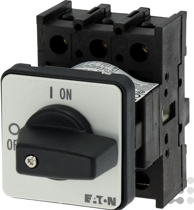 Eaton ON-OFF switch, 3-pole, 25 A, flush mount