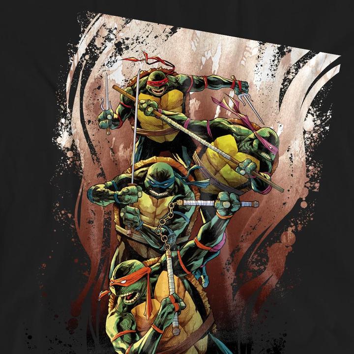 Produktbild Teenage Mutant NT Earthy Rainbow Warriors TShirt (XL)
