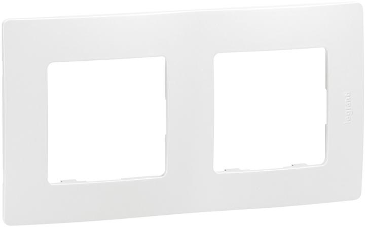 Actual product image Legrand Niloe frame 2-fold for 665002 horizontal and vertical mounting