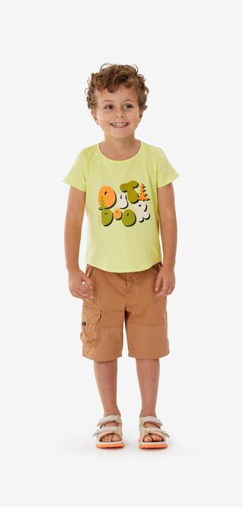 Actual product image Quechua Wandershorts MH500 Kinder Gr. 92–122 Bergwandern braun (3, 4)