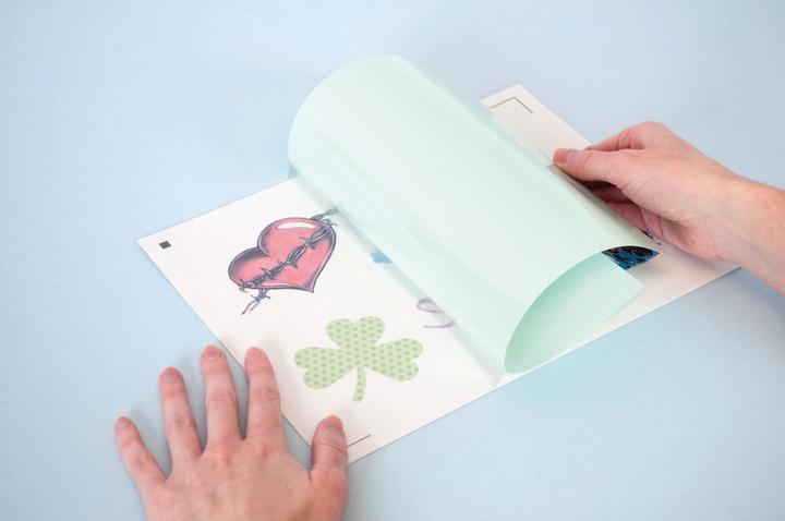 Image du produit Silhouette Papier de tatouage imprimable