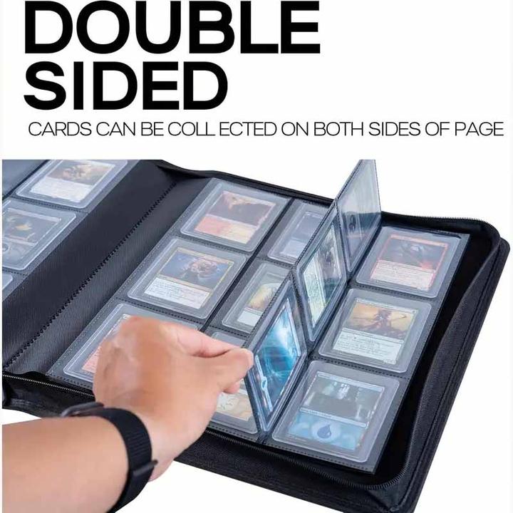 Actual product image BCW Toploader Binder Order Black