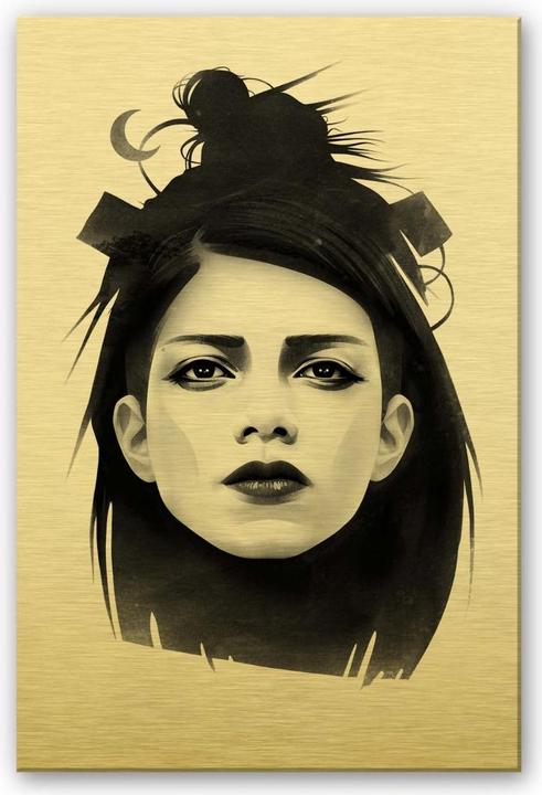 Produktbild Trenddeko Goldeffekt - Undone (70 x 100 cm)