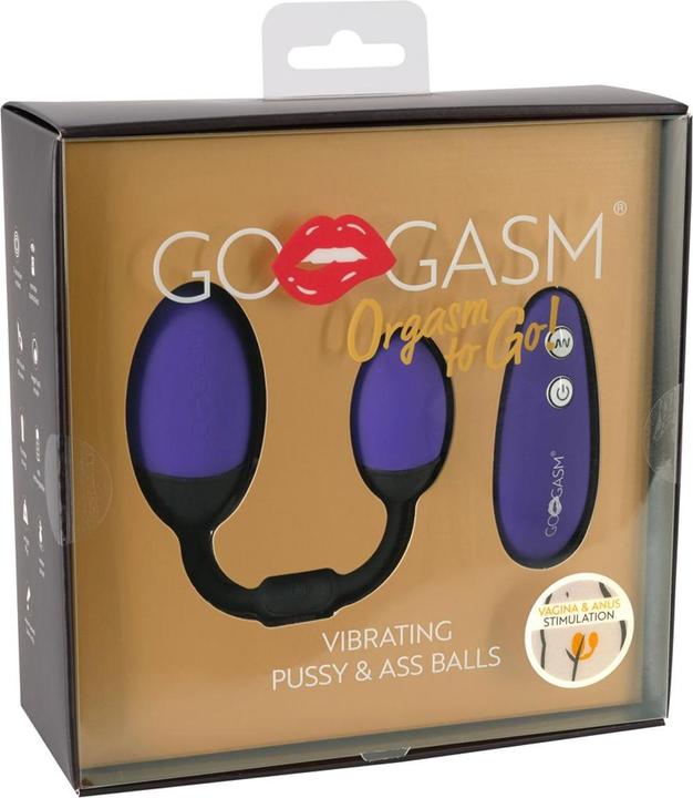 GoGasm Vibrating Pussy & Ass Balls