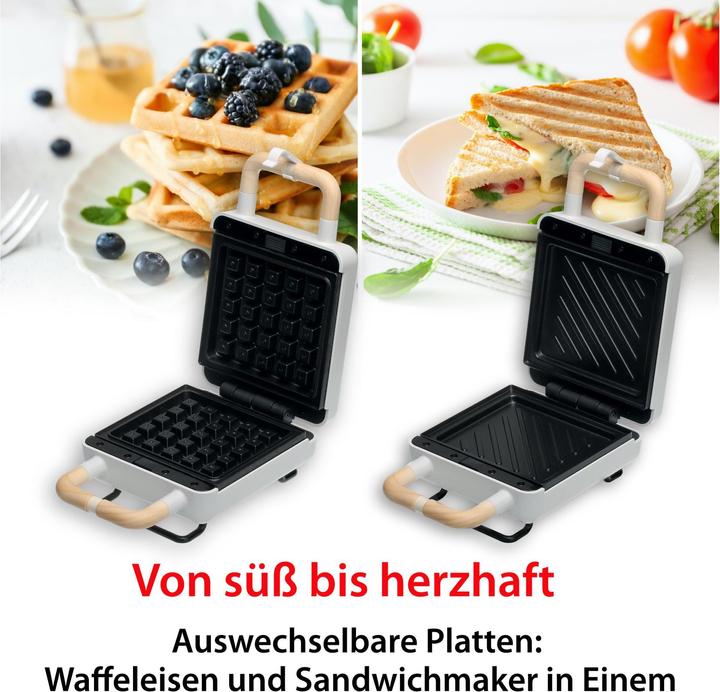 Produktbild ADE Waffeleisen Weiss