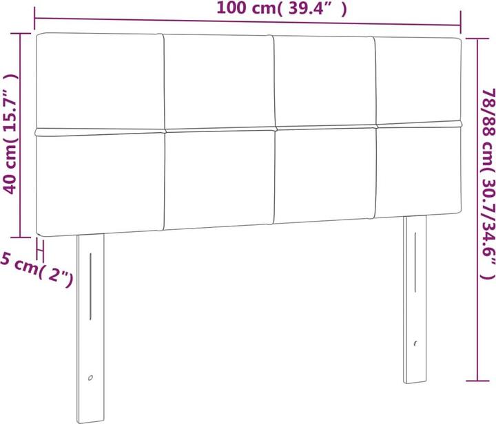 Actual product image VidaXL Warren (144 x 5 x 128 cm)