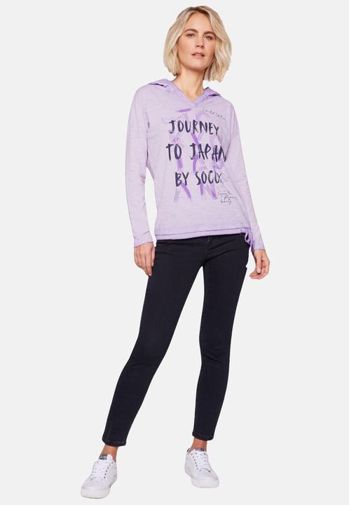 Immagine prodotto Soccx Langarmshirt Konnichiwa Longsleeve mit Kapuze (S)