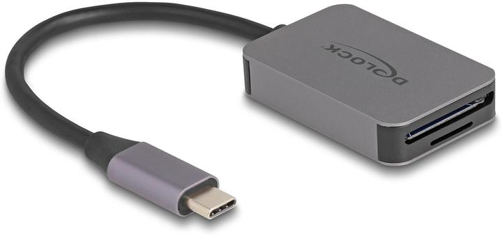 Delock Lettore di schede USB Type-C in alluminio (USB-C)