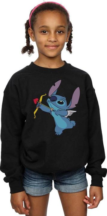 Immagine prodotto Disney Lilo And Stitch Stitch Cupid Valentines Felpa Ragazze (152, 158)