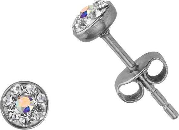 Bijouteria Ohrstecker (Edelstahl, Kristall)