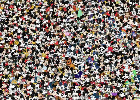 Actual product image Ravensburger Mickey Challenge (1000 pieces)