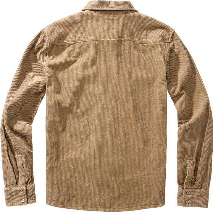 Produktbild Brandit Corduroy Classic Langarm-Shirt Grösse 5XL Farbe Kamel (5XL)