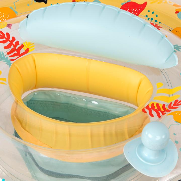 Actual product image Nabaiji Schwimmsitz Baby mit Griffen 7–15 kg - Allfish gelb