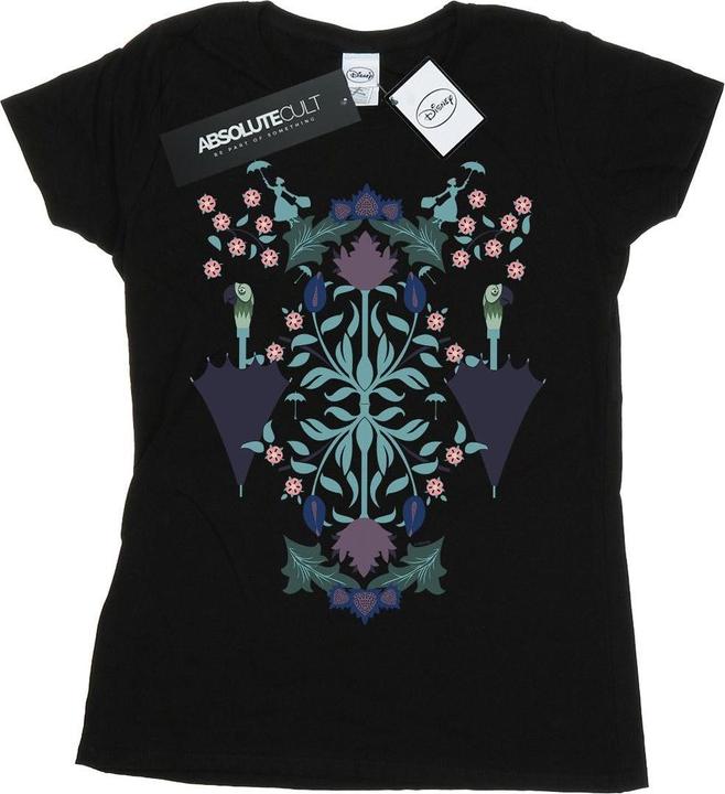 Produktbild Disney Mary Poppins Floral Collage TShirt (XXL)
