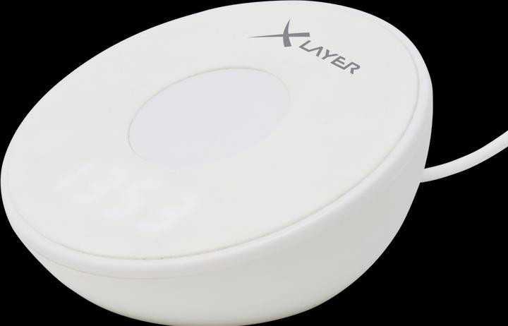 Produktbild Xlayer Wireless Charging Alarm Clock Light 10W White