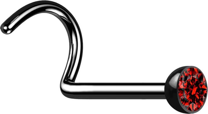 Produktbild Star Piercing Ring silber Adler (Chirurgenstahl 316L)