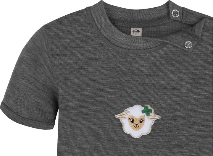 Actual product image Normani Set of 2 baby merino short-sleeved body "Tihoi" - 9317 (56)