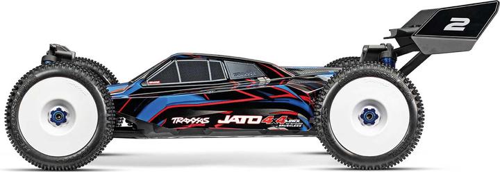 Actual product image Traxxas JATO 4x4 VXL 4S Brushless blau 1/8 RTR, HD-Teile, ohne Akku/Lader (RTR Ready-to-Run)