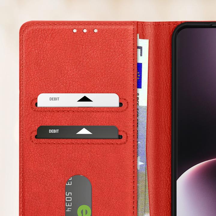 Produktbild Avizar Hülle für Honor Magic 7 Lite Klapphülle Geldbörse und Video-Ständer (Honor Magic7 Lite)